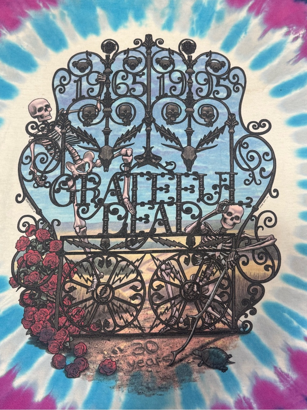 Vintage‎ Grateful Dead 1995 30 Years Tee XL - Picture 3 of 8